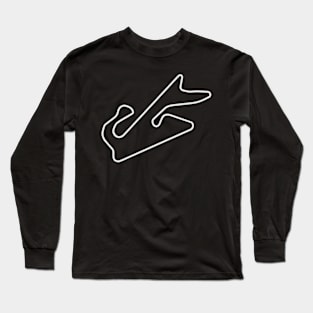 Dubai Autodrome [outline] Long Sleeve T-Shirt